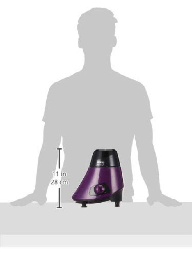 أوشا USHA Trienergy+ 800 Watt Powerful 100% Copper Motor 4 Jar Mixer Grinder with Unique Quadriflow Square Blender Jar for Faster Grinding&Smooth Blending||5 Years Warranty On Motor(Magenta,800 Watt) - Image 4